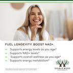 NMN 250mg per Serving, 99% Purity, Cellular Energy & Healthy Aging, 60 Caps