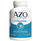 AZO D-Mannose Supplement for Women & Men, Clinical Strength, 120 Capsules | D-Mannose Pills, Urinary Tract Health, Cleanse Flush & Protect* Daily Support, 2000mg per serving, Clinically Studied Amount