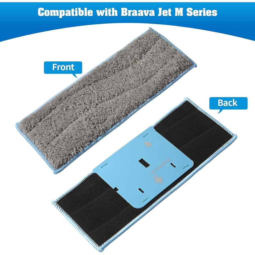 Buy now 8 Pack M6 Wet Mopping Pads Compatible with iRobot Braava Jet m6 Series (6110) (6012) (6112) (6113),Washable and Reusable Wet Mopping Pads at indiglob india