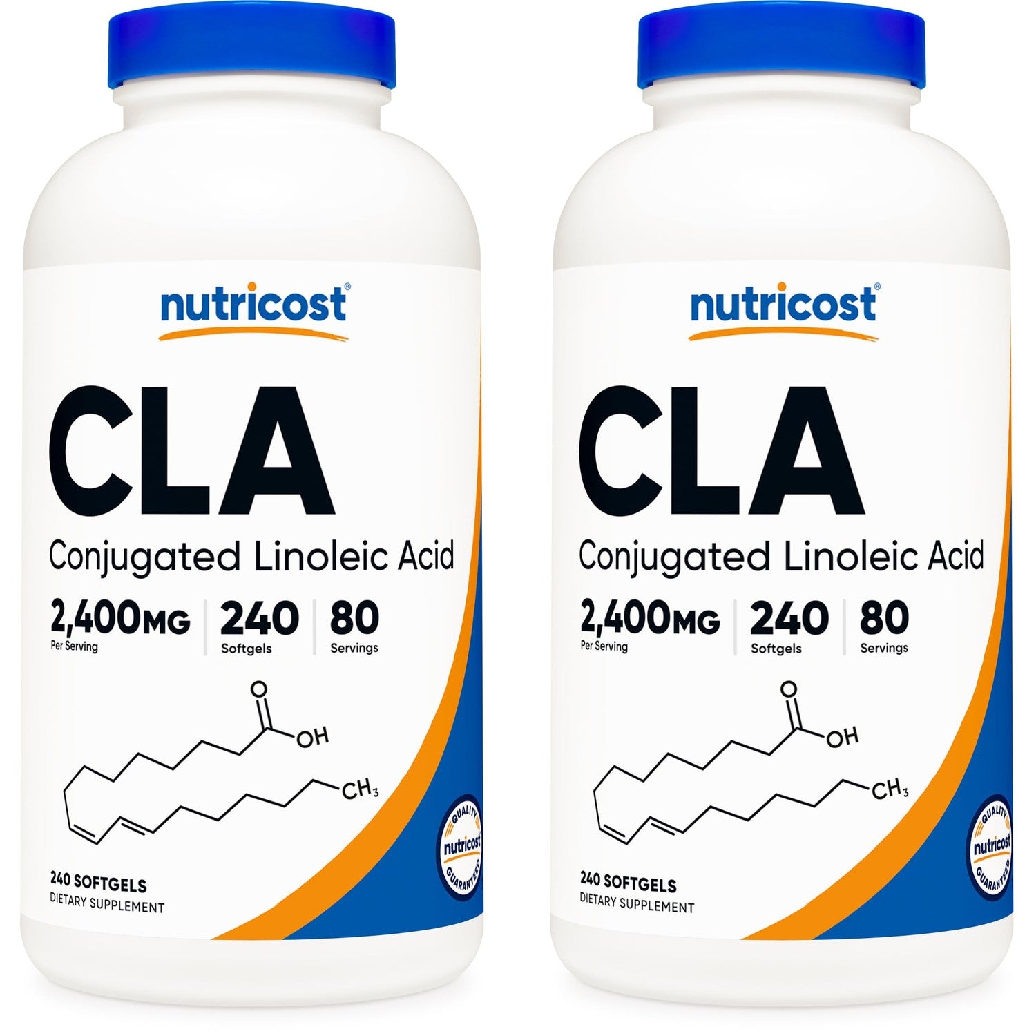 Nutricost CLA (Conjugated Linoleic Acid) 800mg, 240 Softgels