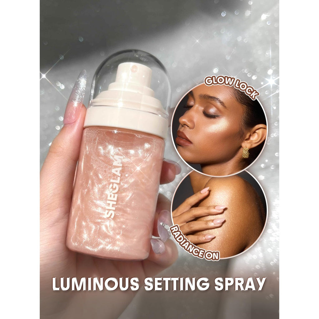 SHEGLAM Light Me Up Luminous Waterproof Makeup Long Lasting Setting Spray