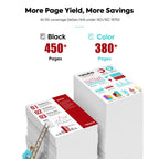 PG-275XL CL-276XL Replacement for Canon Ink 275 and 276 Ink Cartridge 2Pack