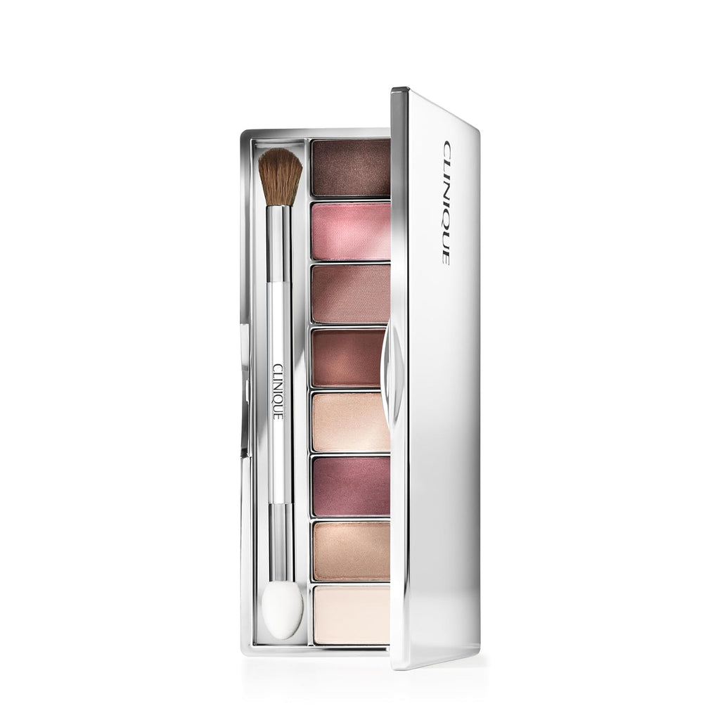 Buy now Clinique All About Shadow Eye Shadow Palette, 8 Silky + Buildable Shades | Black Honey, Pink and Nude Honey | Safe For Sensitive Eyes Best of Black Honey at indiglob india