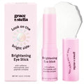 grace & stella Under Eye Brightener Balm Stick - Travel Size Toiletries | Retinol & Caffeine Eye Cream for Dark Circles, Puffiness, Wrinkles - Restore and Hydrate - Vegan Skincare (0.13oz / 3.5g)