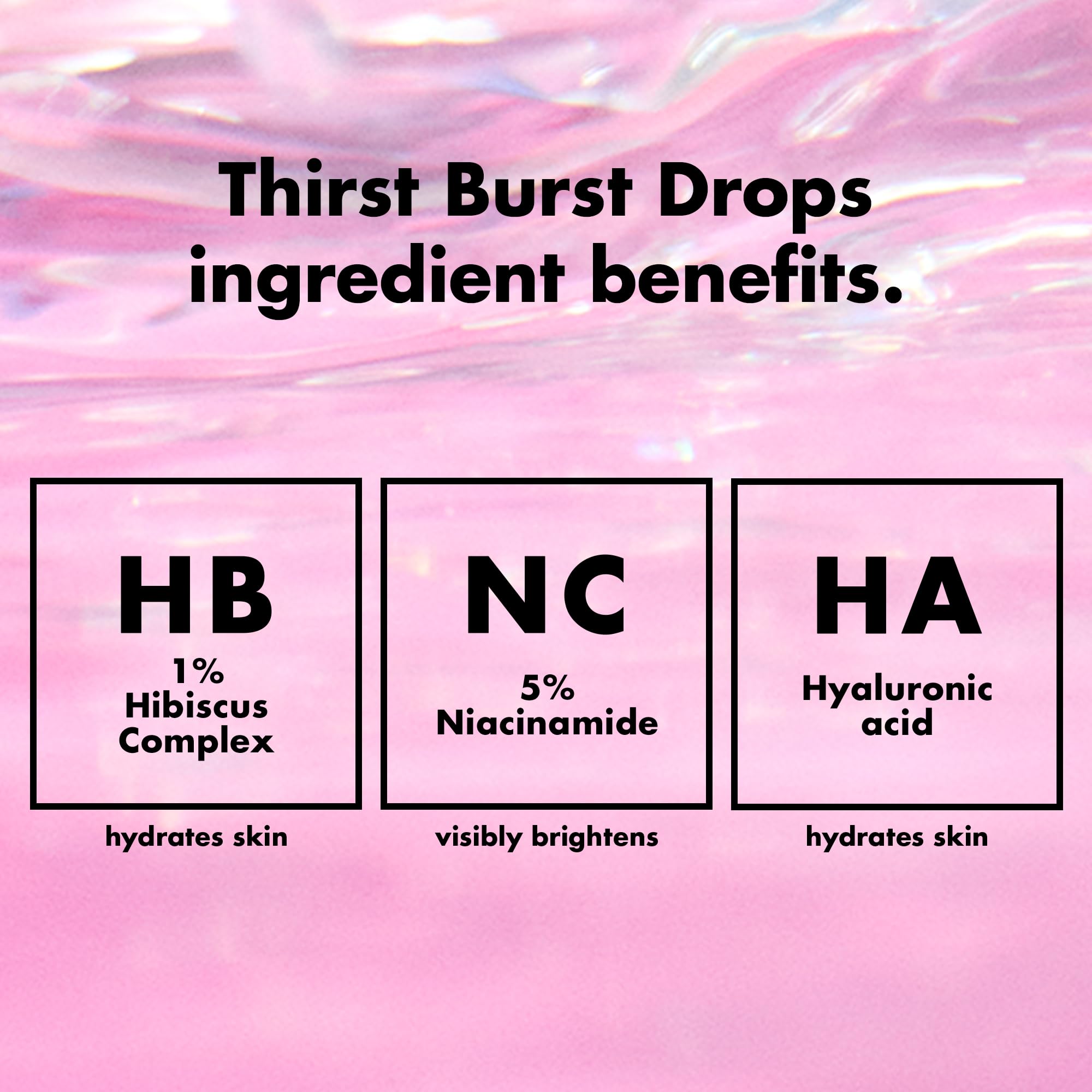 e.l.f. SKIN Holy Hydration! Thirst Burst Drops, Serum For A Radiant Complexion Instantly & Over Time, Made With Hyaluronic Acid, Vegan & Cruelty-Free