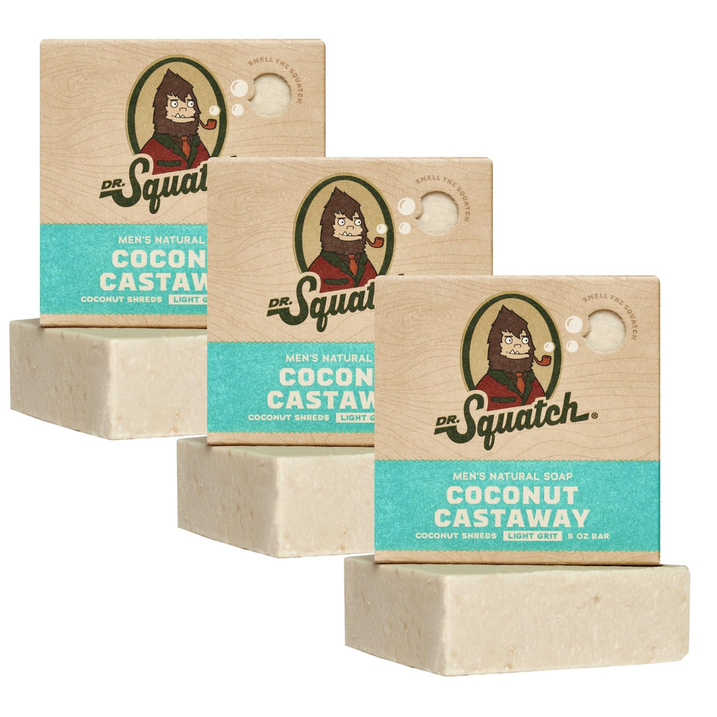 Buy now Dr. Squatch Natural Men’s Bar Soap - Cold Process Body Soap Bar with Natural Oils - Gifts for Men - Pine Tar (5 oz, 3-Pack) at indiglob india