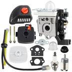 SRM 225 Carburetor for Echo SRM-225 GT 225 PAS 225 PE 225 SHC 225 PPF 225 Trimmer Weedeater with SRM 225 Air Filter Case Cleaner Cover Fuel Line Tune Up Kit