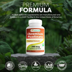 Buy now Best Naturals Chromium Picolinate Tablet, 200 mcg, 240 Count at indiglob india
