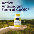 Buy now Healthy Origins Ubiquinol (Active Form of CoQ10), 300 mg - Ubiquinol Supplements for Heart Health & Antioxidant Support - Gluten-Free & Non-GMO Supplement - 150 Softgels at indiglob india