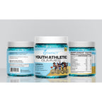 Youth Athletic Gummies – Kids Multivitamin Gummies with Essential Nutrients, Immune & Energy Support, Vegan & Gelatin-Free, Includes Vitamins A, C, B3, B12, Omega-3, Zinc – Ages 5-18