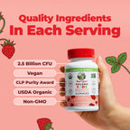 MaryRuth Organics Kids Probiotics for Digestive Health | USDA Probiotic Gummies | 2 Month Supply | Kids Probiotics | Immune Support | Gut Health Supplement | Vegan | Non-GMO | Gluten Free | 60 Count