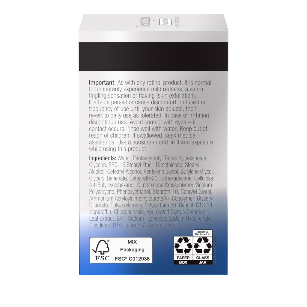 Buy now Neutrogena Retinol Pro+ Anti-Wrinkle Night Moisturizer, Rapid Wrinkle Repair, Anti-Aging Face & Neck Cream, Formulated without fragrance, parabens, dyes, & phthalates, Retinol, 1.7 oz at indiglob india