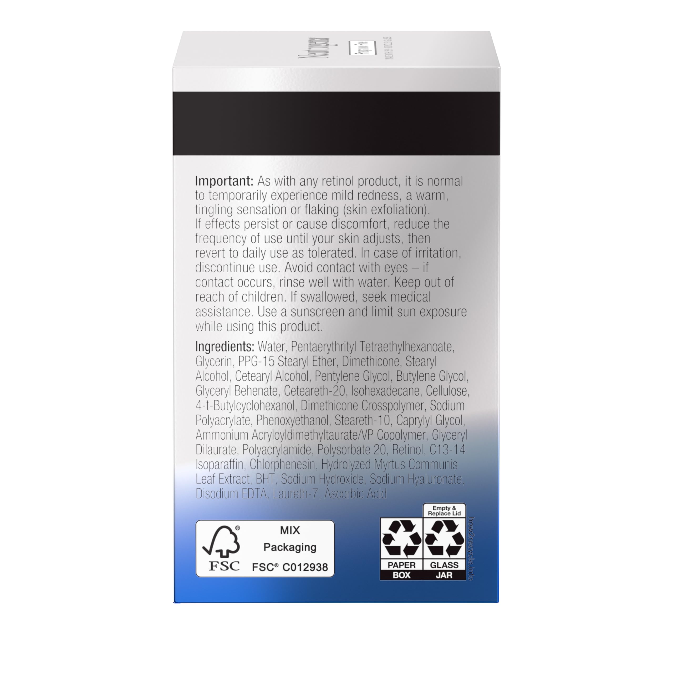 Buy now Neutrogena Retinol Pro+ Anti-Wrinkle Night Moisturizer, Rapid Wrinkle Repair, Anti-Aging Face & Neck Cream, Formulated without fragrance, parabens, dyes, & phthalates, Retinol, 1.7 oz at indiglob india