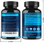 VITBOOST L Arginine Capsules with L-Citrulline 1500mg, 30 Days Supply, 90Ct