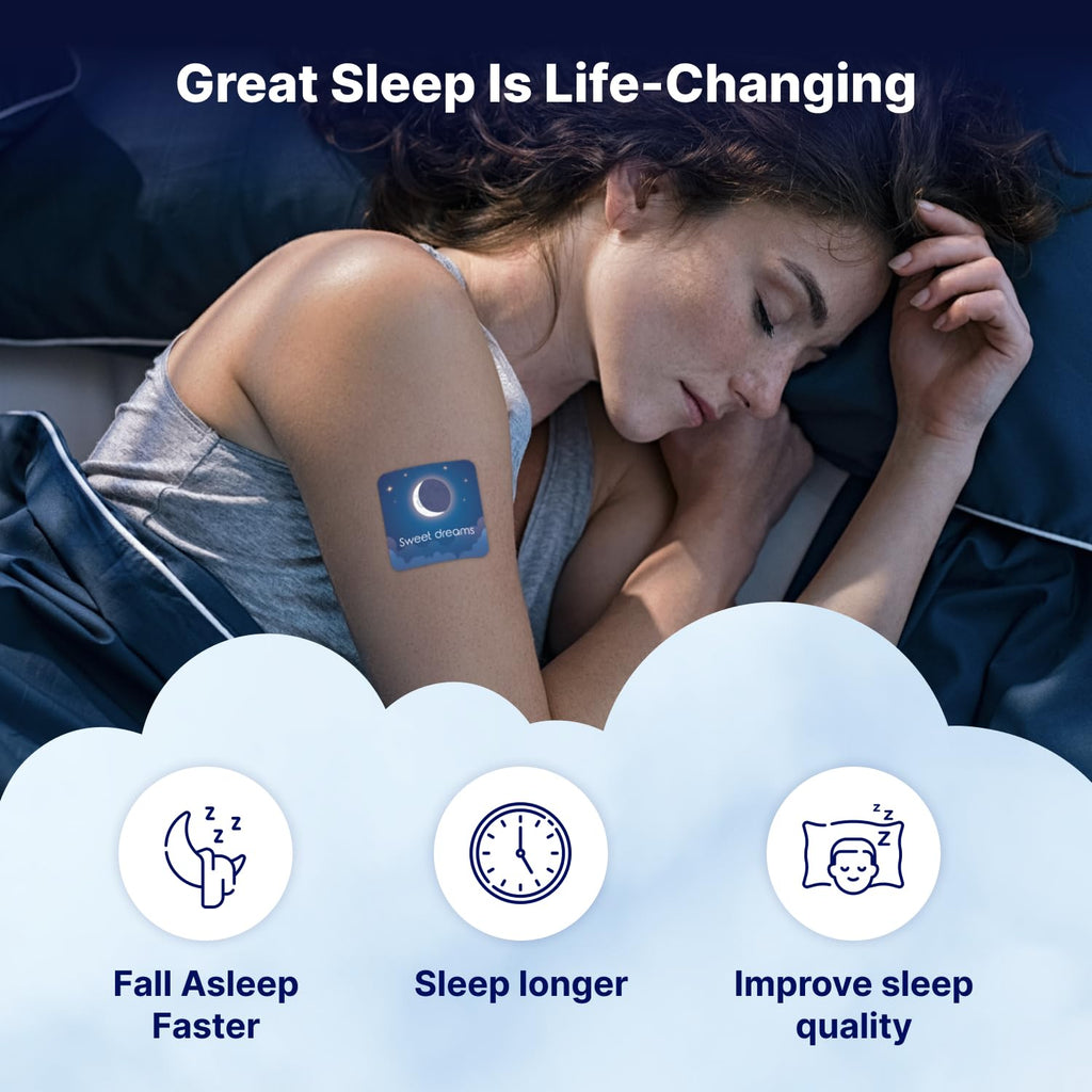 Wellamoon Original Sleep Patches for Adults Extra Strength | Sleep Patch with Melatonin & Valerian | Skin-Friendly & Cruelty-Free | Long-Lasting Night Comfort for Men & Women | Pack of 3 x 28 Patches