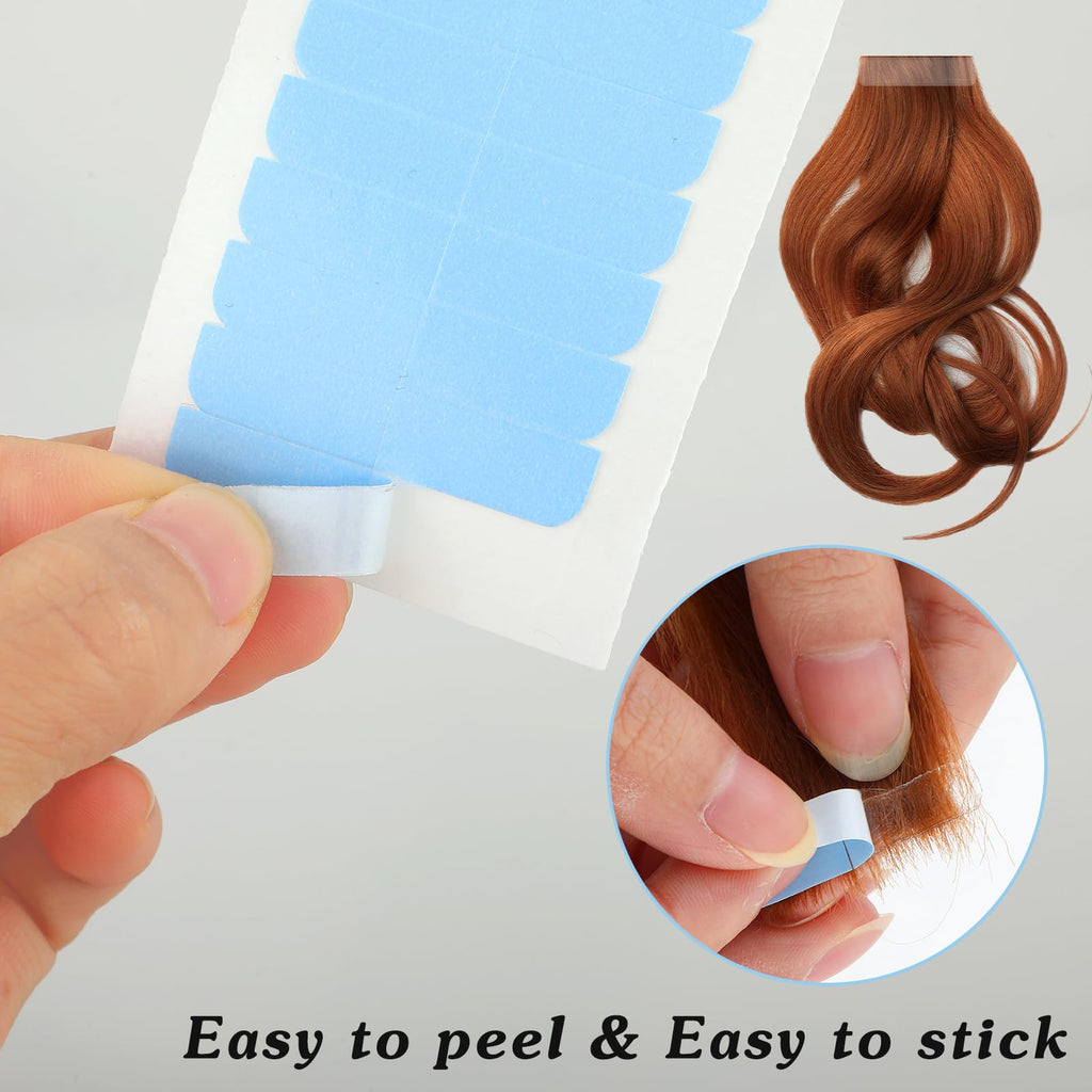 Mabor 240Pcs Tape for Hair Extensions, Replacement Tape for Hair Extensions