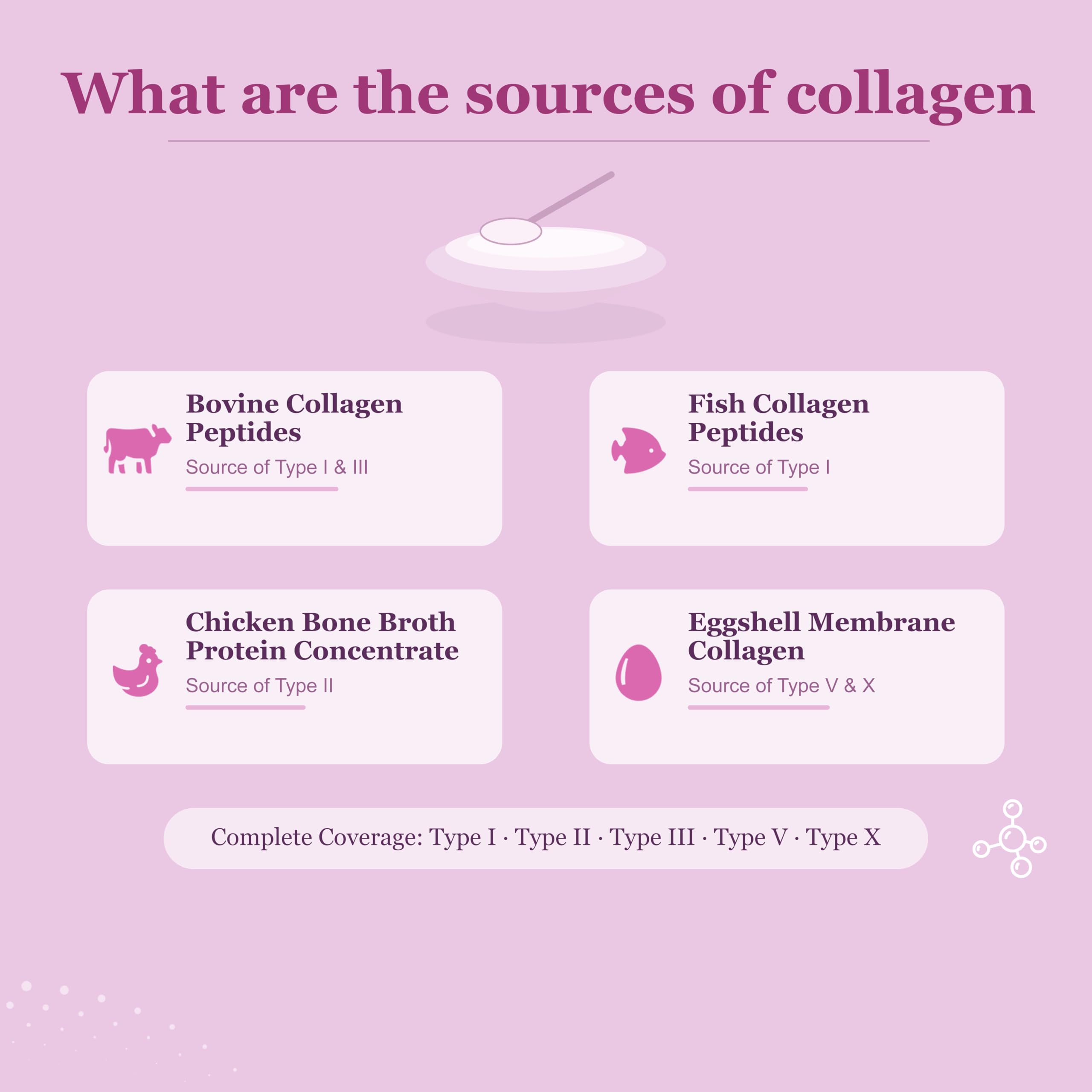 Multi Collagen Peptides Powder, Unflavored, 1lb (41 Servings) | Hydrolyzed Type I, II, III, V, X Collagen with Hyaluronic Acid, Biotin & Vitamin C, Easily Mixes in Drinks