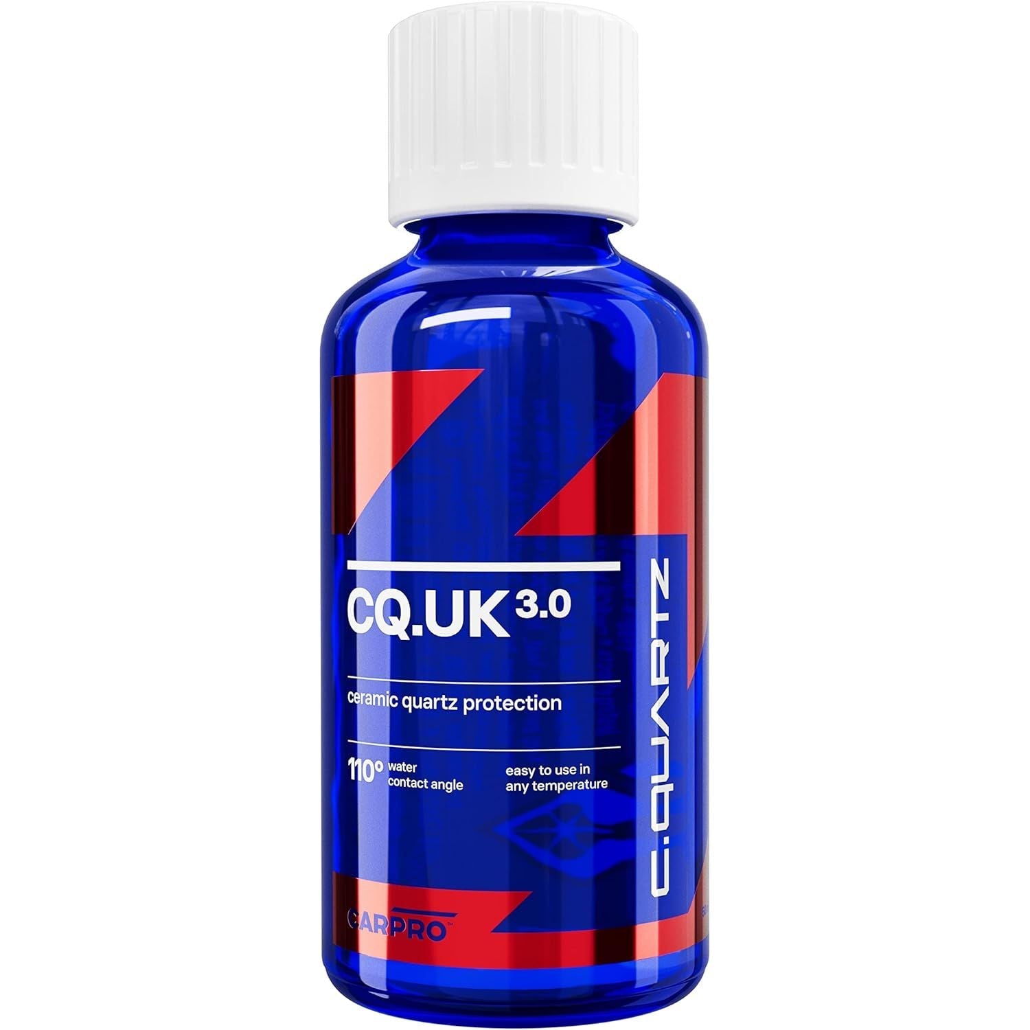 Buy now CARPRO CQUARTZ UK 3.0 - Ceramic Coating for Cars, Quartz Based Nanotechnology, Bonds to Paint, Glass, Metal and Plastic - (30ml Kit) at indiglob india