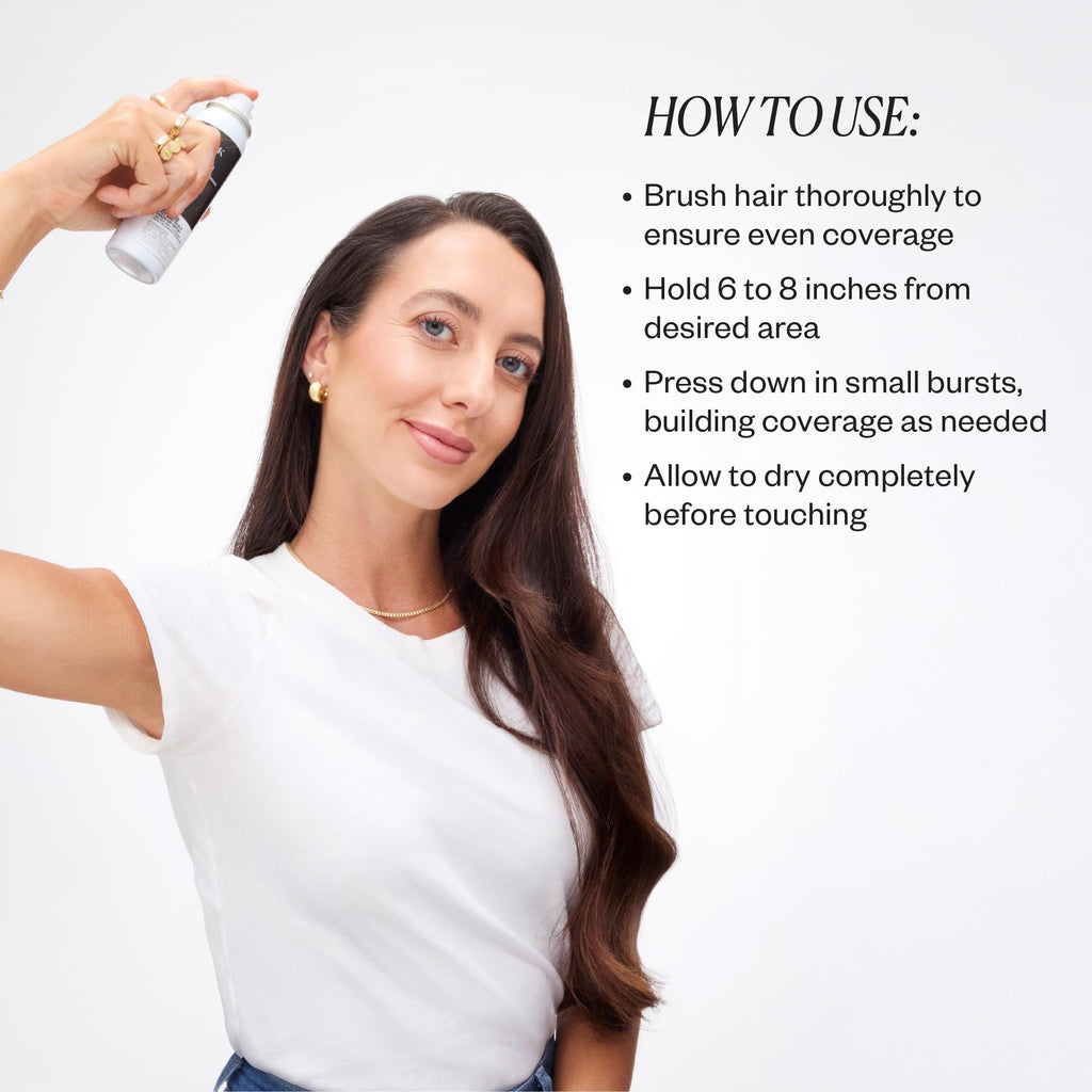 IGK NEVER MISS Root & Scalp Touch-Up Spray - Dark Blonde | Temporary Gray Coverage for Roots & Thinning Hair | Waterproof, Sweat-Resistant, Non-Flaking | With Biotin, Rosemary & Squalane | 2oz