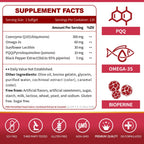 ZEBORA CoQ10 300mg Softgels, 120 Servings