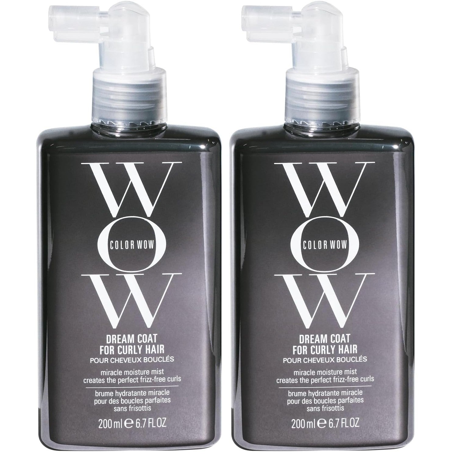 COLOR WOW Dream Coat for Curly Hair – Anti-Frizz Curl and Wave Spray | Anti-frizz spray, for wavy and curly hair, smooths, defines, lightweight, build-up free. Style with or without heat.