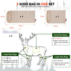 GearOZ Elk Game Bags Hunter Meat Bag for Caribou/Deer/Moose Hunting 5-Pack