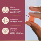 Nature's Bounty Optimal Solutions Hair, Skin & Nail Collagen Pectin Gummies