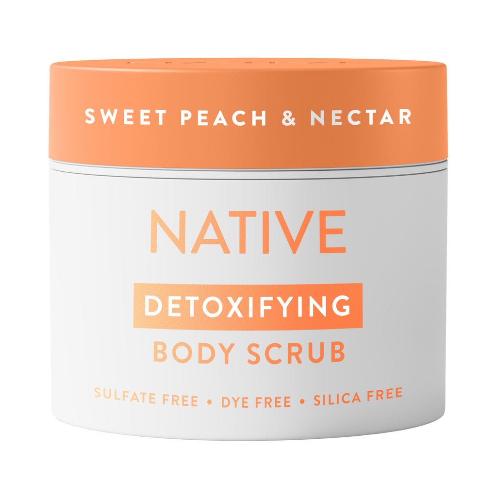 Native Body Scrub, Gently Exfoliates & Moisturizes for Smoother Skin in 1 Wash, Clean, Minimal, Silica-Free Ingredients for Sensitive Skin, for Women & Men, Coconut & Vanilla, 12 oz