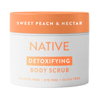 Native Body Scrub, Gently Exfoliates & Moisturizes for Smoother Skin in 1 Wash, Clean, Minimal, Silica-Free Ingredients for Sensitive Skin, for Women & Men, Coconut & Vanilla, 12 oz