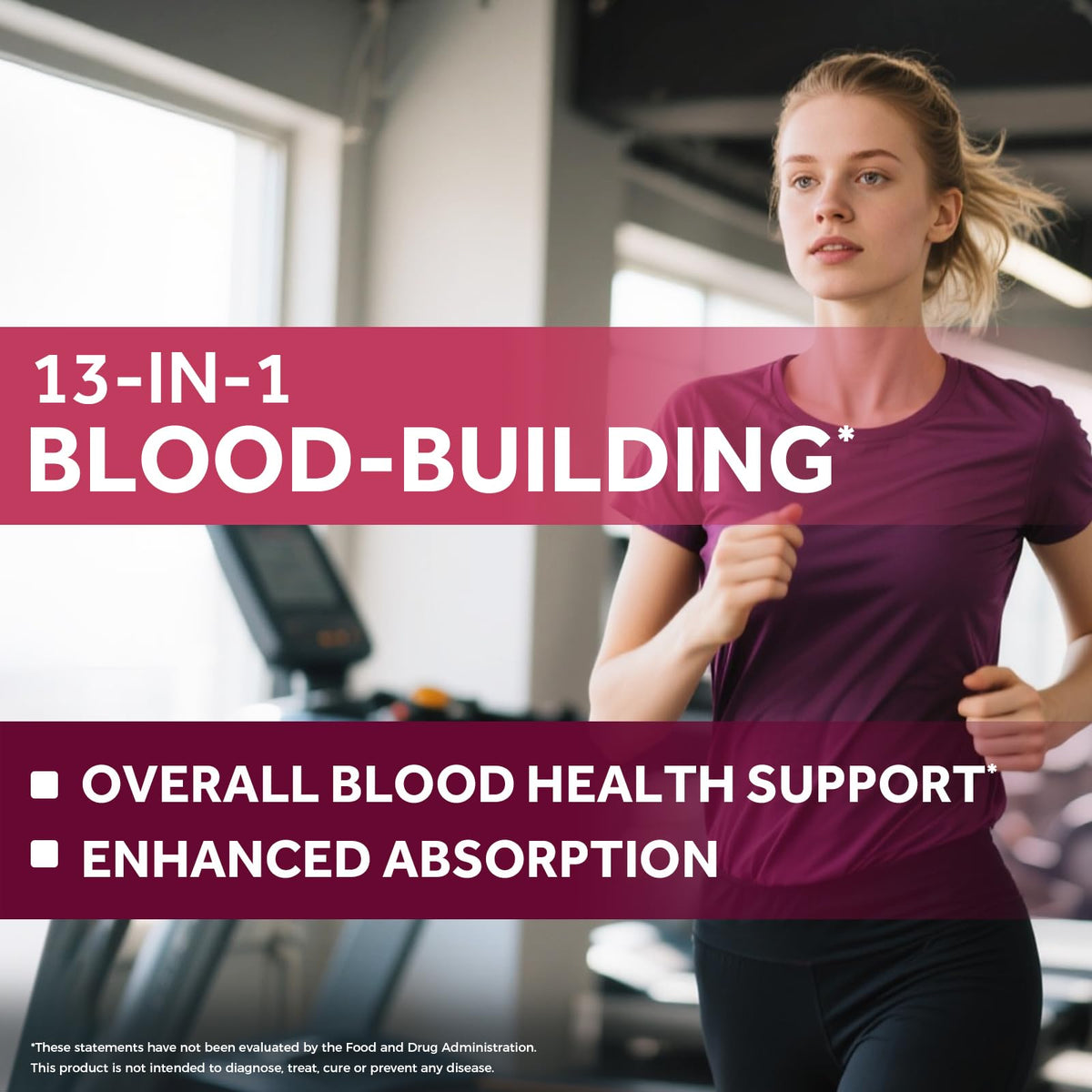 Doctor's Recipes Iron Supplement for Women & Men, Iron 65 mg with Vitamin C, D3, B6, B12, Folate, Beet Root, Pumpkin Seeds, for Energy & Red Blood Cell Support, 90 Tablets
