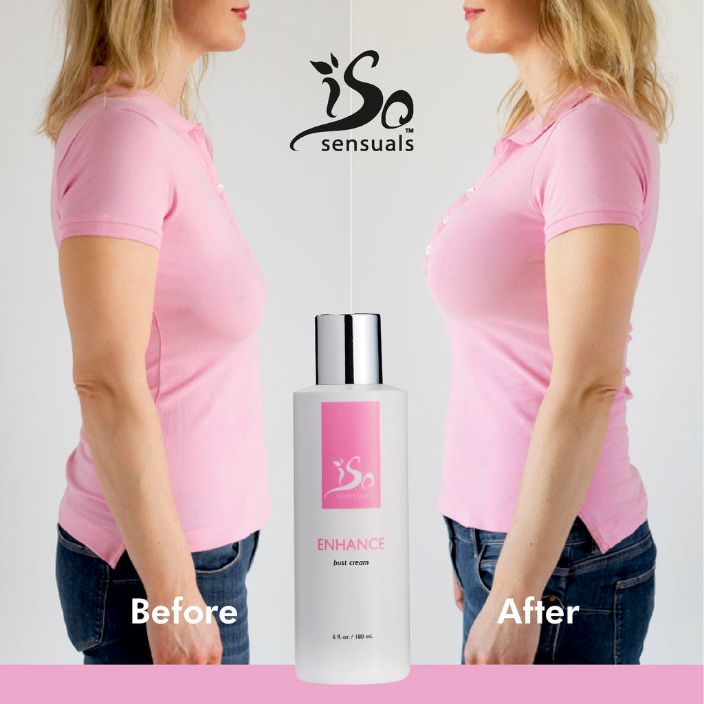 IsoSensuals ENHANCE - Rapid-Action Breast Enlargement Cream for Quick Growth - Lifting and Firming Breast Enhancement Cream - Generous 2 Month Supply