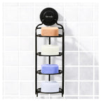 Buy now Kitsch Hanging Shower Caddy with Suction Cup ƒ?? Self-Draining Bar Soap Holder & Shower Caddy for Shampoo Bars, Conditioner Bars & Soap ƒ?? Rust Proof, Eco-Friendly, Wall Mount or Free-Standing Organizer at indiglob india