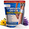 Bruizex Arnica Montana Bath Salts, Epsom Salt Bath Soak with Magnesium, 1lb | Infused with six essential oils; for lymphatic drainage, body detox, foot soaks and post-surgery swelling
