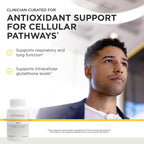 Integrative Therapeutics NAC - Antioxidant Support Supplement* - Support for Respiratory & Lung Function* - Gluten-Free & Dairy-Free - 60 Capsules (60 Servings)
