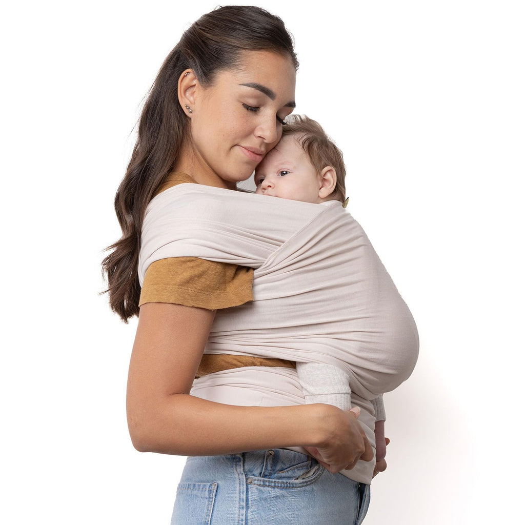 Buy now Boba Baby Wrap Carrier – Original Baby Sling Carrier for Newborns (7–35 lbs), Soft, Secure, Hands-Free & Ergonomic, Ideal for Comfortable Bonding, New Parents (Grey) at indiglob india