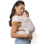 Buy now Boba Baby Wrap Carrier – Original Baby Sling Carrier for Newborns (7–35 lbs), Soft, Secure, Hands-Free & Ergonomic, Ideal for Comfortable Bonding, New Parents (Grey) at indiglob india