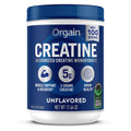 Orgain 5g Creatine Monohydrate Micronized Powder, Unflavored, 100 Servings | Creatine to support muscle growth, post workout recovery & brain health, no artificial additives, non-GMO, 17.64oz