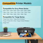 64XL Ink Cartridges Black and Color Compatible for HP 64XL Ink Cartridge