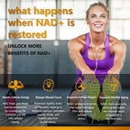 NAD Supplement 1500mg - Liposomal NAD+ Resveratrol - 120 Capsules | Nicotinamide Riboside, NAD Plus Boosting - Support Cellular Health, Stamina & Healthy Aging for Women & Men
