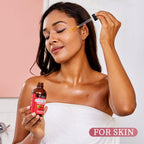 Yoken Cold Pressed Organic Rosehip Seed Oil for Face, Hair & Body, 4 fl oz | Rosehip Oil for Face Hair Body and Nails Rich in Essential Fatty Acids Lightweight Moisturizing Carrier Oil