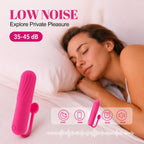 Mini Bullet Vibrator Sex Toys for G Spot Nipple Anal Clitoral Stimulation - 10 Powerful Modes, Wearable Finger Vibrator, Waterproof Soft Silicone,USB Rechargeable Vibration Massager for Women Pleasure