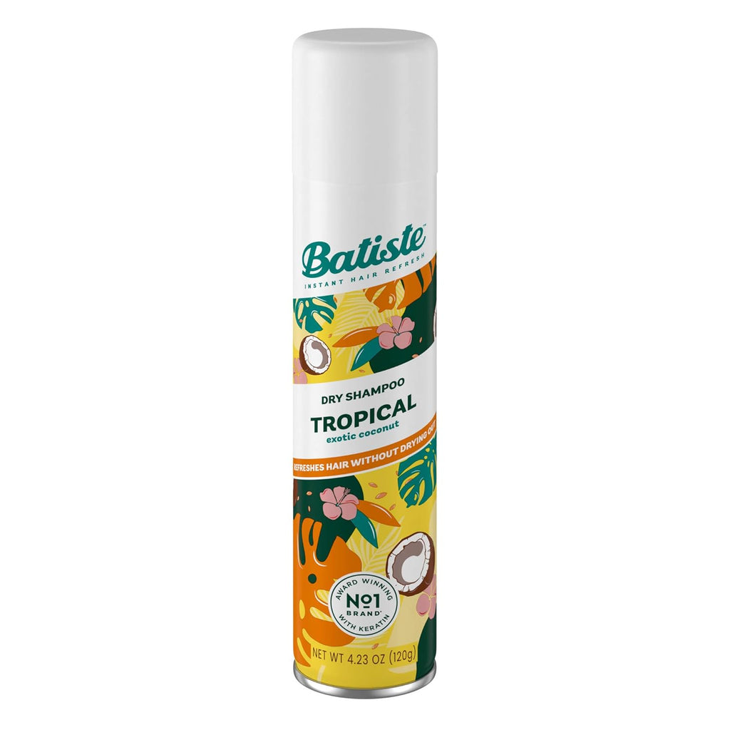 Buy now Batiste Dry Shampoo, Tropical Fragrance, 6.73 fl. oz. (Pack of 3) at indiglob india