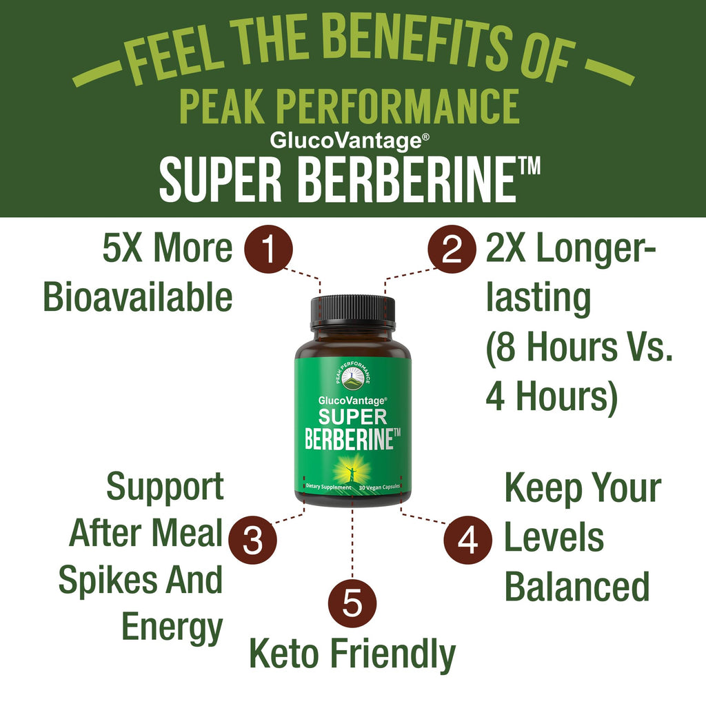 Dihydroberberine Super Berberine Supplement. GlucoVantage® 200mg Capsule