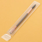Eyebrow Brush Spoolie Dual Angled Eye Brow Brush Eyelash Comb | Eyebrow Tool for Lining and Shaping Brows or Lashes (Dark Brown)