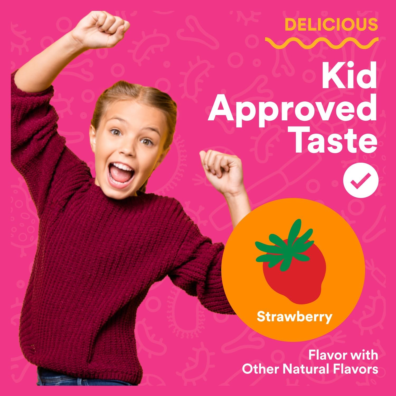 Buy now SmartyPants Kids Probiotic & Prebiotic Gummies for Digestive Health: Gut Health Supplement, Clinically Studied Prebiotic for Immune Support, Strawberry, 60 Count (30 Day Supply) at indiglob india