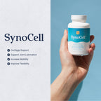 Synocell Joint Support with ASU, Quercetin, Boswellia & Hyaluronic Acid 2Pk | 2 Pack - Daily joint support supplement for women & men, for mobility, flexibility, cartilage support & comfort.1-pack