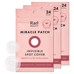 Buy now Rael Pimple Patches - Miracle Overnight Spot Cover, Thicker & Extra Adhesion, Hydrocolloid Acne Pimple Patch for Face, Zits & Blemishes, Korean Skin Care, 3 Sizes (52 Count) at indiglob india
