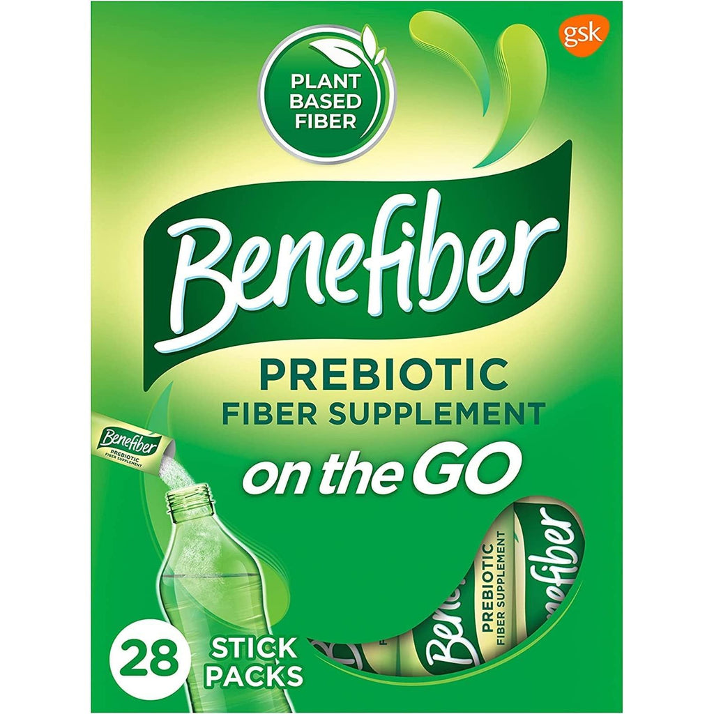 Buy now Benefiber On the Go Prebiotic Fiber Supplement Powder for Digestive Health, Daily Fiber, Unflavored - 28 Sticks (3.92 Ounces) at indiglob india