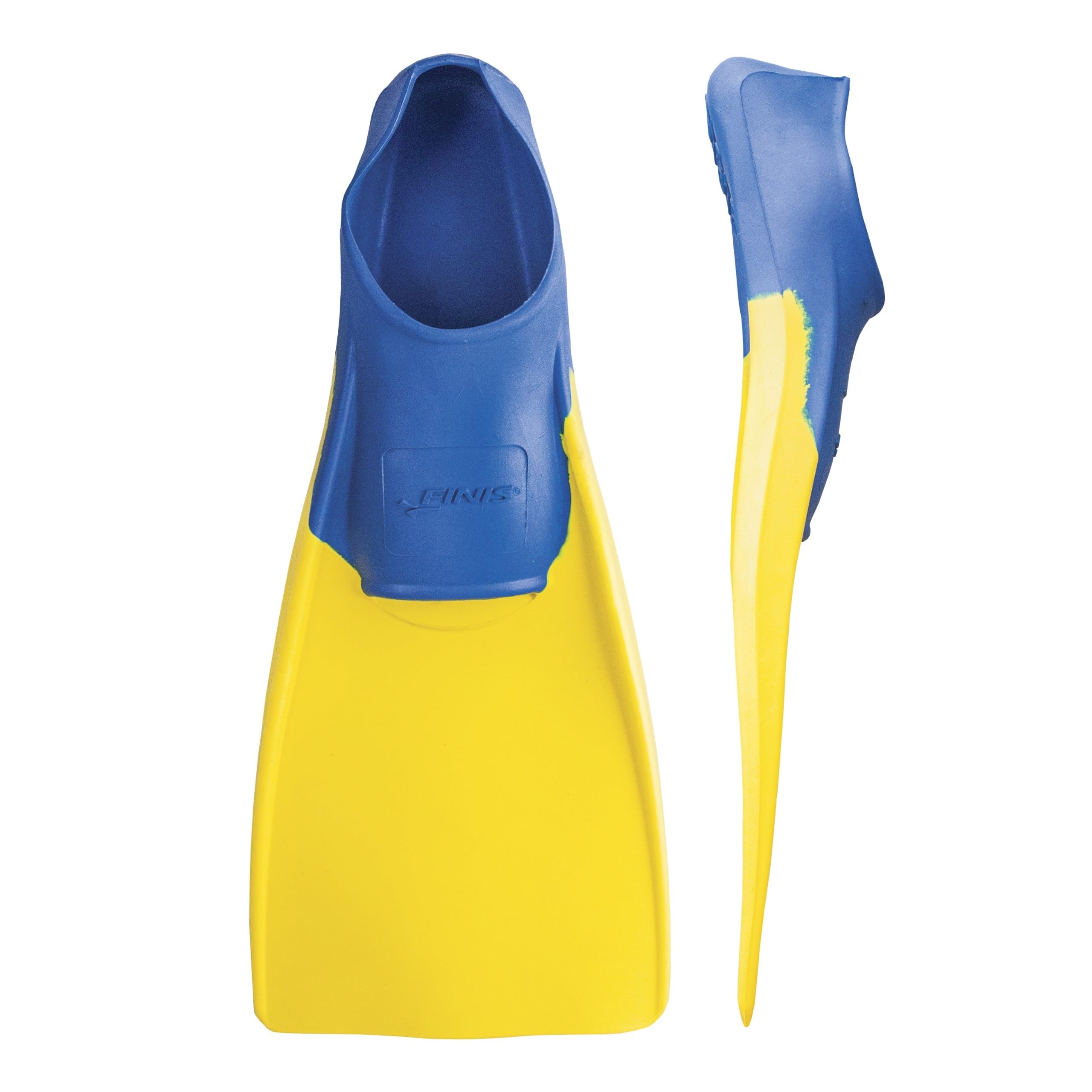 Buy now FINIS Long Floating Swim Fins - Training Fins for All Ages - Improves Kick Technique & Body Position XS (US Male 1-3 US Female 2-4) Blue Yellow at indiglob india
