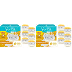 Gillette Venus ComfortGlide Womens Razor Blade Refills, 6 Count, Infused with Olay Coconut Scent
